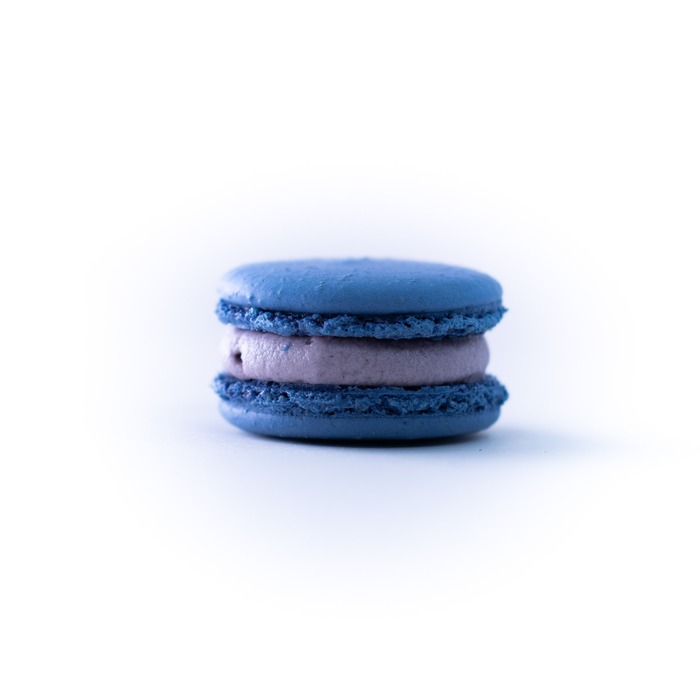 Borůvková makronka :: MadRabbit Macaron Bar